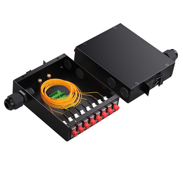 Shielded equipment room waveguide for fiber optic cable