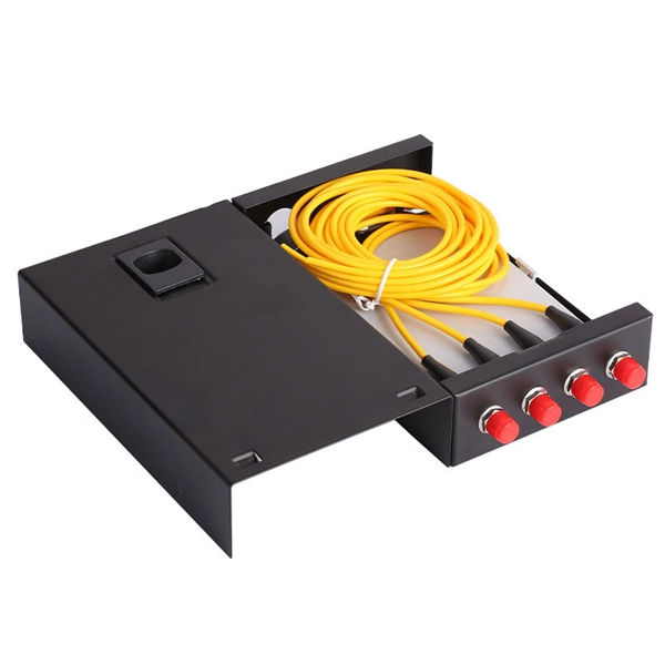 Quick connection for electrical distribution boxes at construction sites