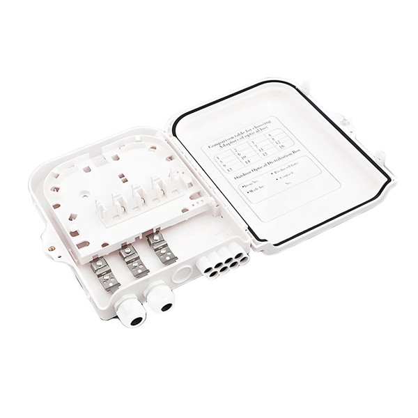 How to install a vibration fiber optic cable terminal box