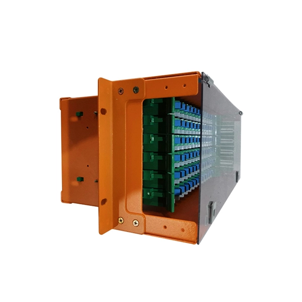 Electronic fiber optic cable for power transmission lines