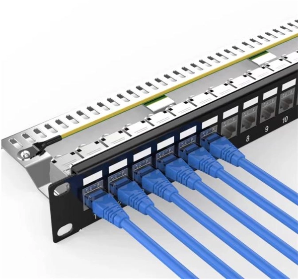 The LAN port of the fiber optic router is an optical port 