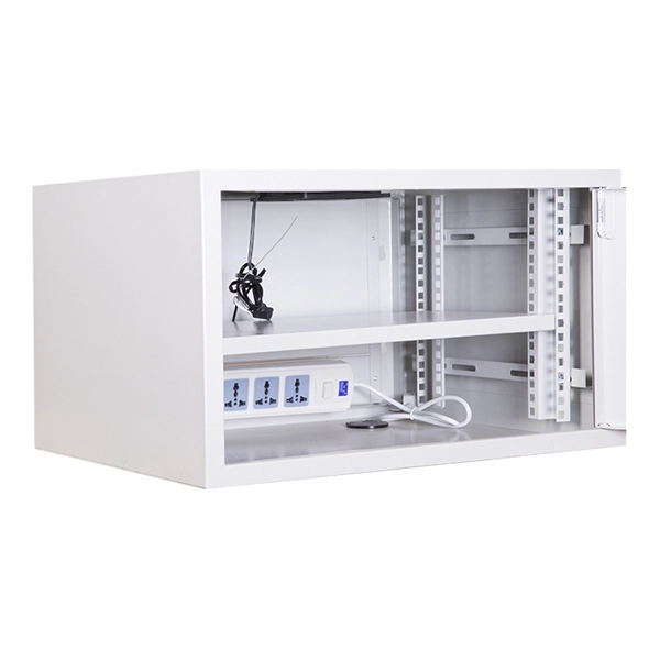 How to cover the cable management rack