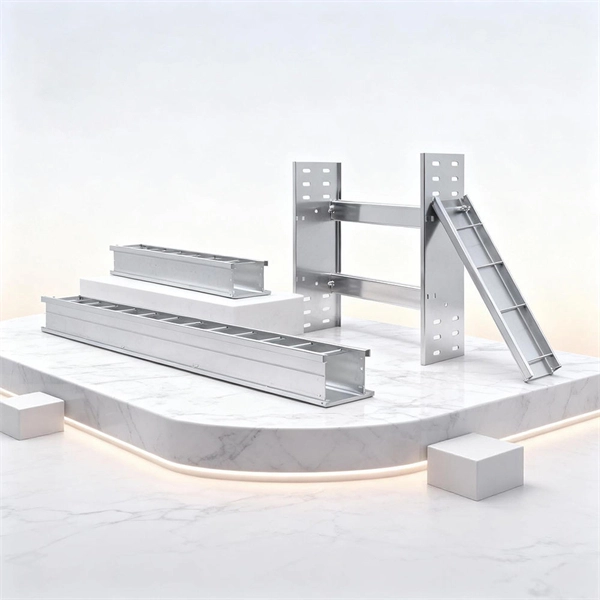 Expansion of cable trays and trunking