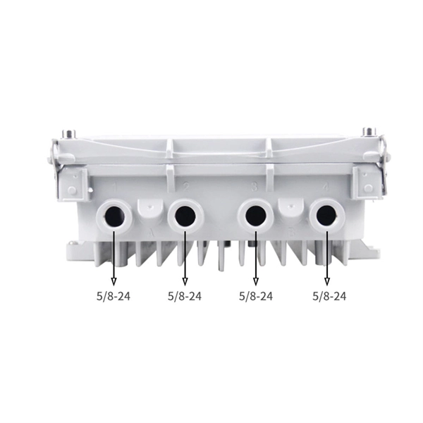 How is the power distribution capacity of a distribution box represented 
