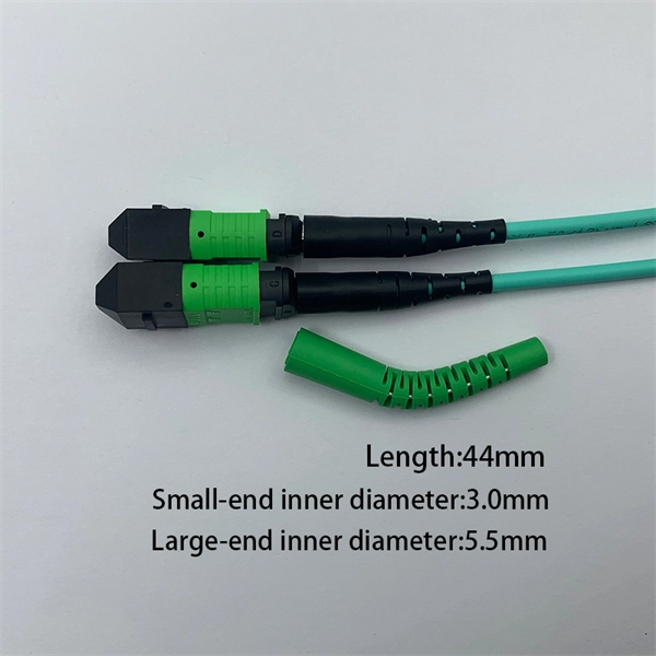 Fiber optic cable in outdoor trench