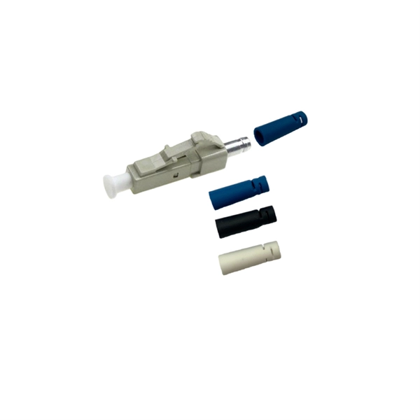 Add a fiber optic patch cord