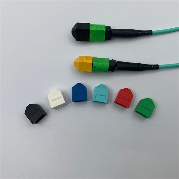 Where to connect the lc duplex adapter