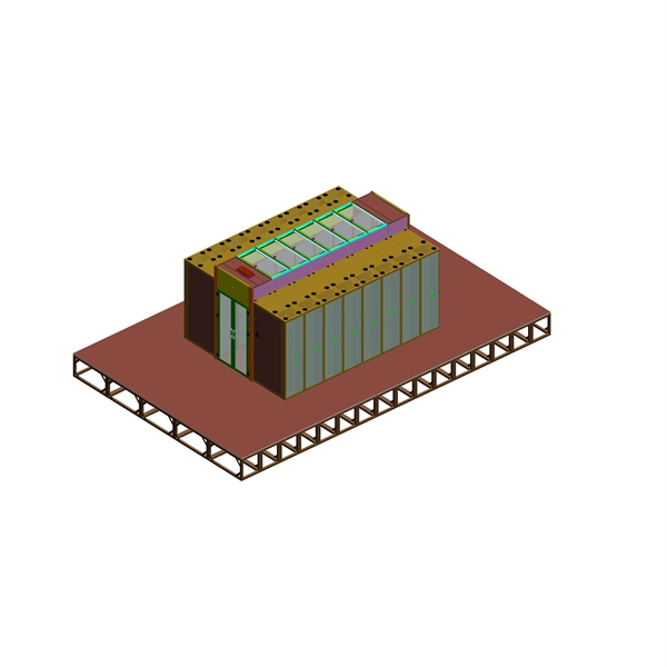 Fiber optic cable box with 50 optical fibers