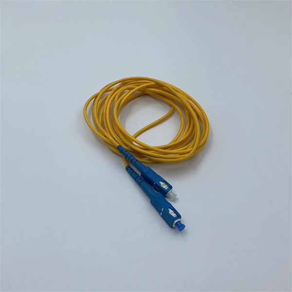 Fiber optic connection to router settings