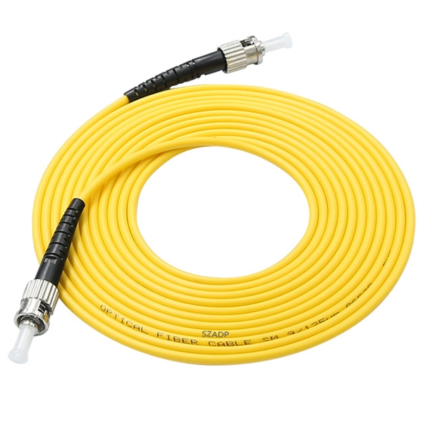 How long should the fiber optic sensor interface cable be