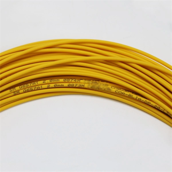 Outdoor installation of drop fiber optic cables