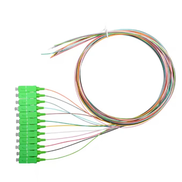 How to splice ribbon fiber optic cable to pigtail tube