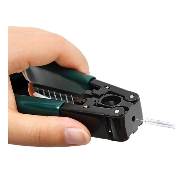 Air blower fiber optic cable take-up